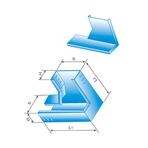 XQJ-C-2E垂直等徑右下彎通